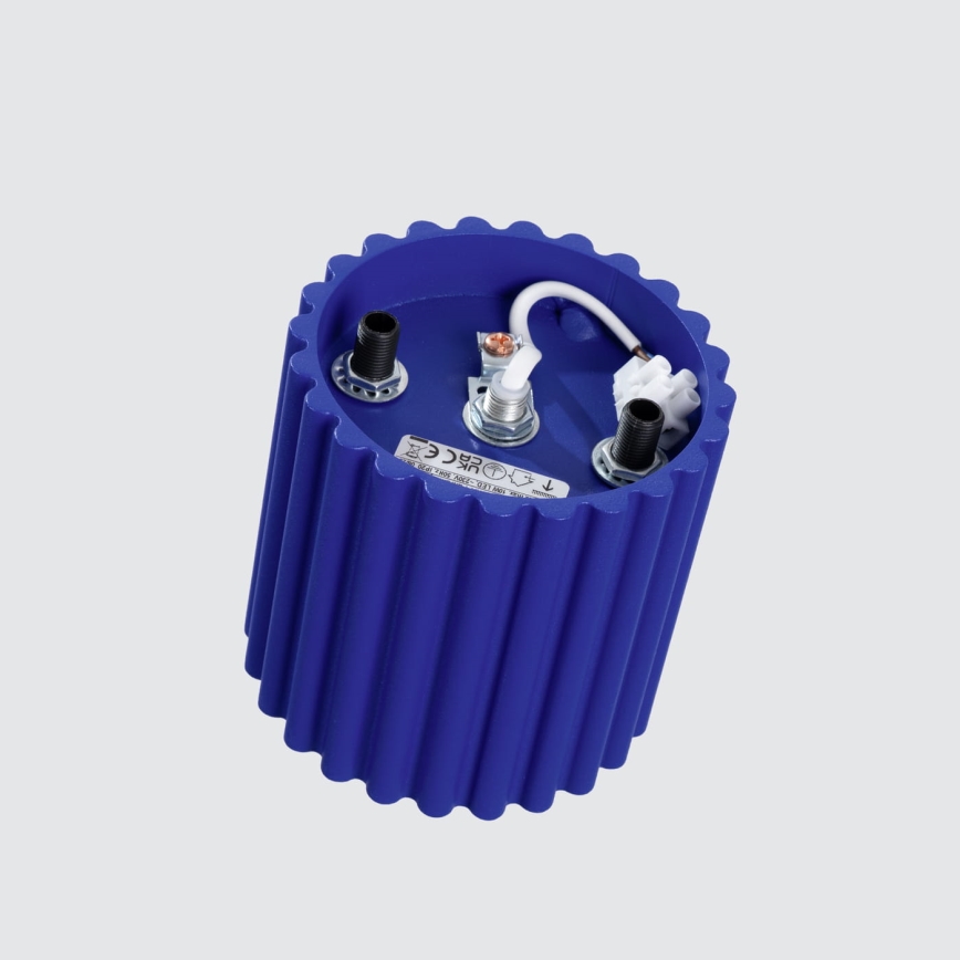 Spotlampa AURA 1xGU10/10W/230V 10 cm blå