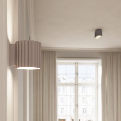 Vägglampa AURA 1xG9/10W/230V taupe
