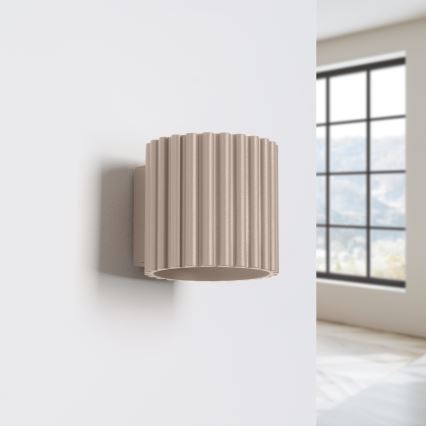 Vägglampa AURA 1xG9/10W/230V taupe