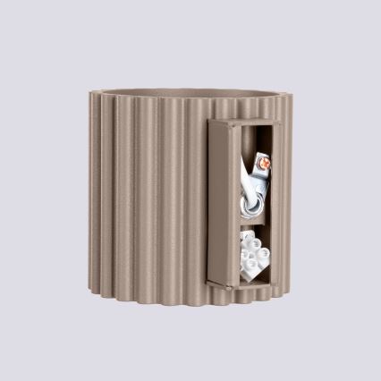 Vägglampa AURA 1xG9/10W/230V taupe