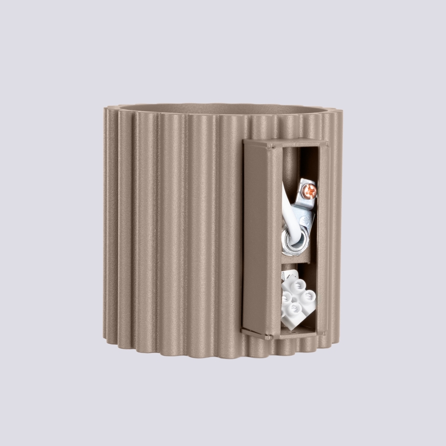 Vägglampa AURA 1xG9/10W/230V taupe