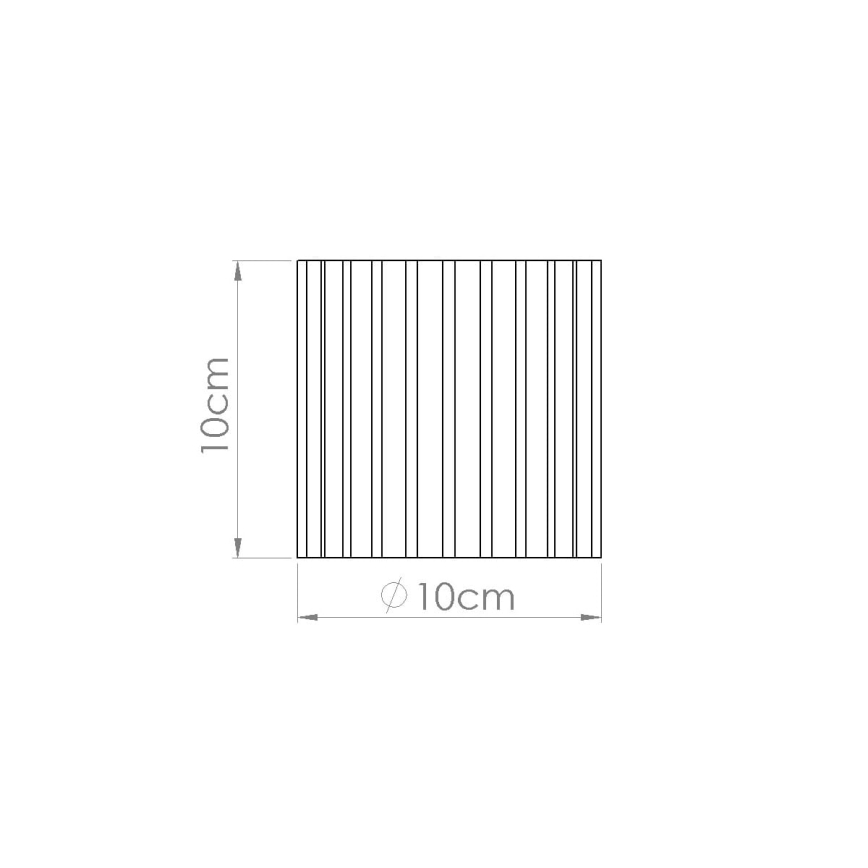 Spotarmatur AURA 1xGU10/10W/230V 10 cm rosa