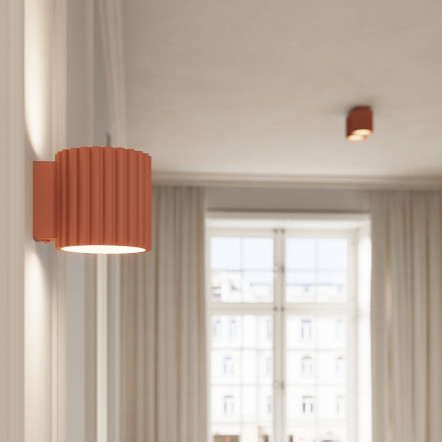 Spotlampa AURA 2xGU10/10W/230V rosa