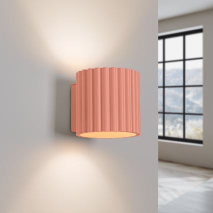 Vägglampa AURA 1xG9/10W/230V rosa