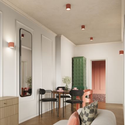 Vägglampa AURA 1xG9/10W/230V rosa