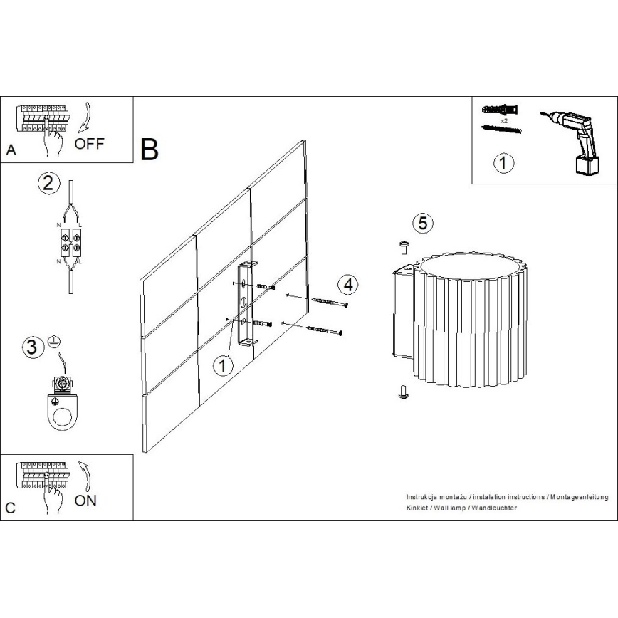 Vägglampa AURA 1xG9/10W/230V rosa