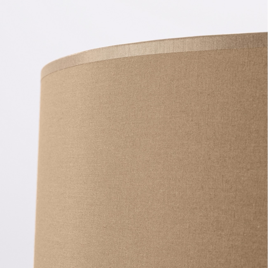 Pendellampa med kabel NEVIA 1xE27/15W/230V Ø 40 cm taupe