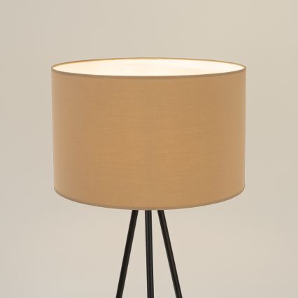 Golvlampa NEVIA 1xE27/15W/230V taupe