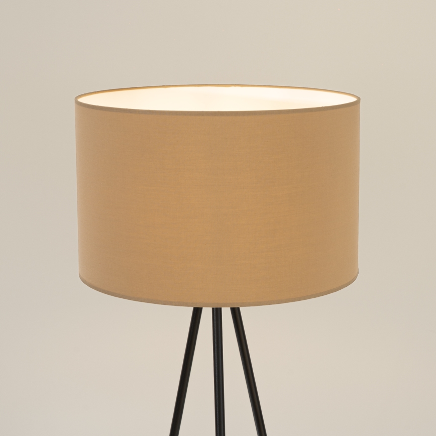 Golvlampa NEVIA 1xE27/15W/230V taupe