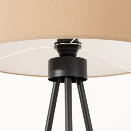 Golvlampa NEVIA 1xE27/15W/230V taupe