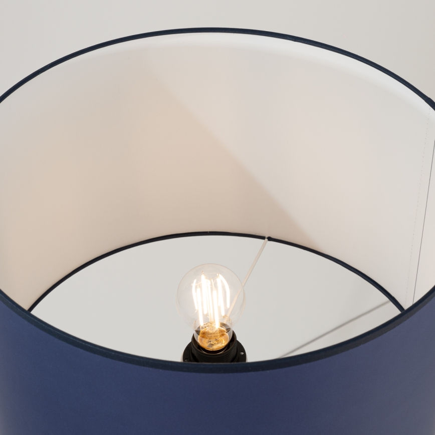 Golvlampa NEVIA 1xE27/15W/230V blå
