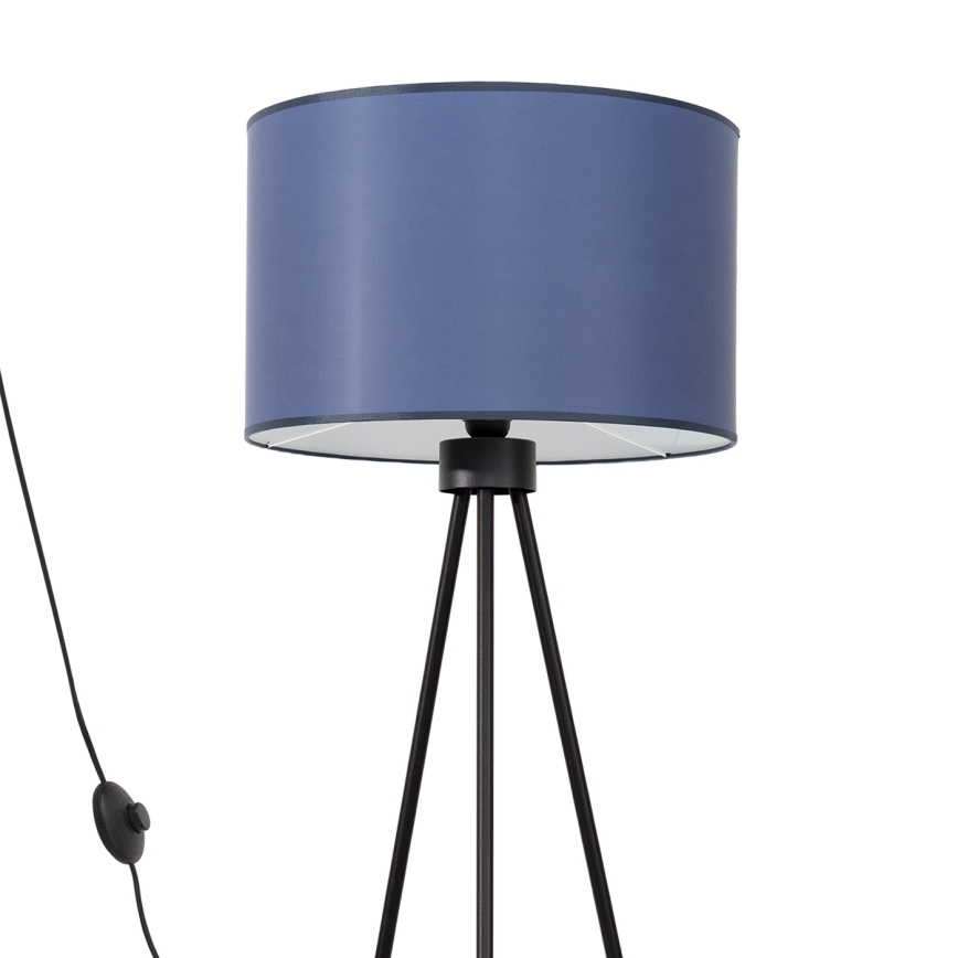 Golvlampa NEVIA 1xE27/15W/230V blå