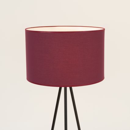 Golvlampa NEVIA 1xE27/15W/230V röd