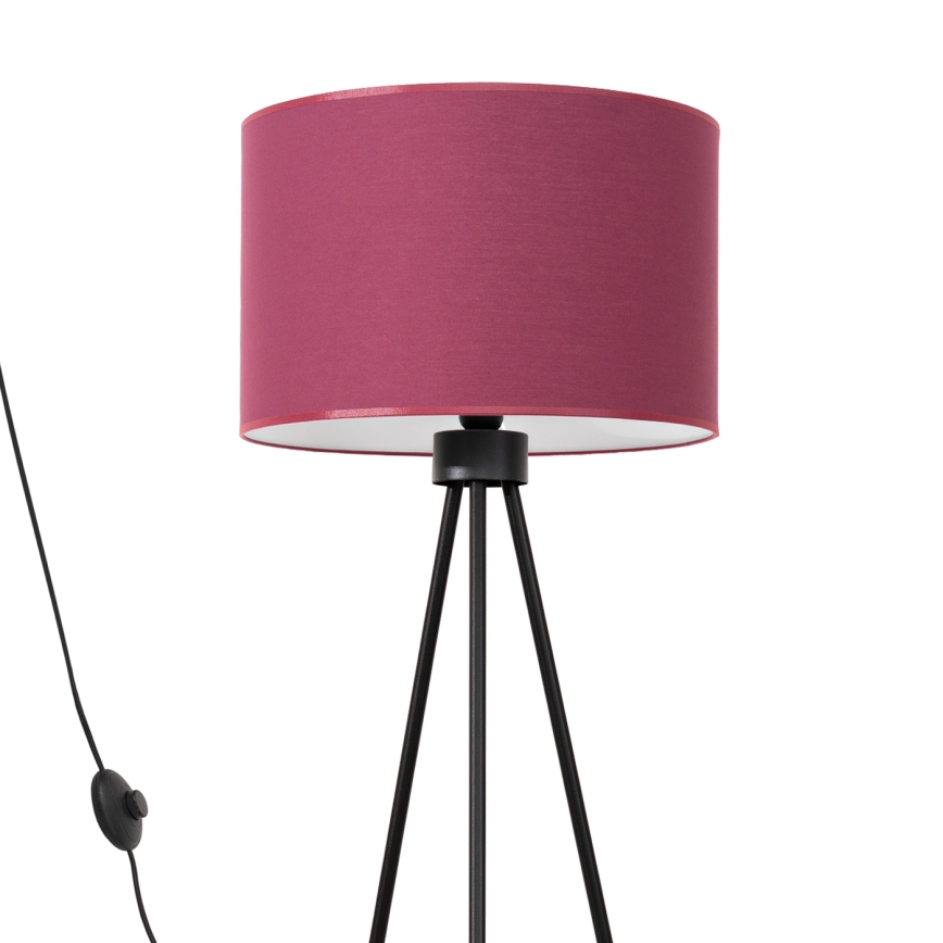 Golvlampa NEVIA 1xE27/15W/230V röd