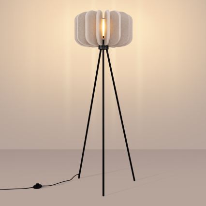 Golvlampa MULA 1xE27/15W/230V krämfärgad