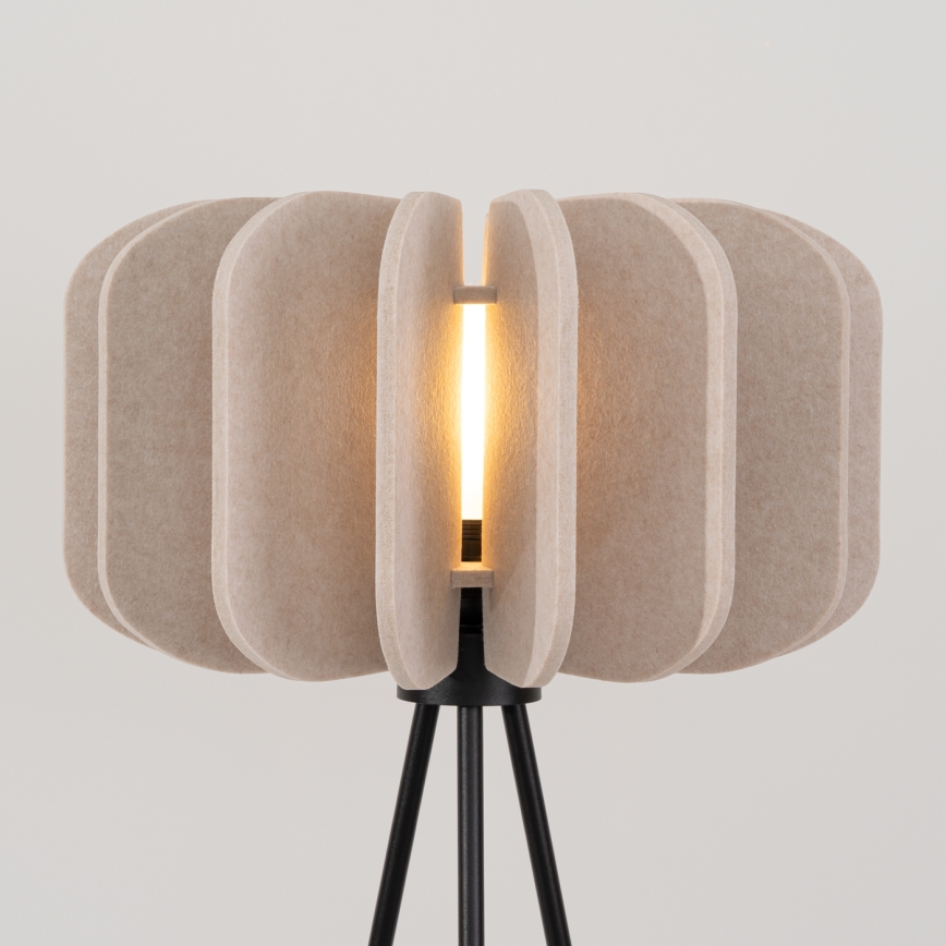 Golvlampa MULA 1xE27/15W/230V krämfärgad