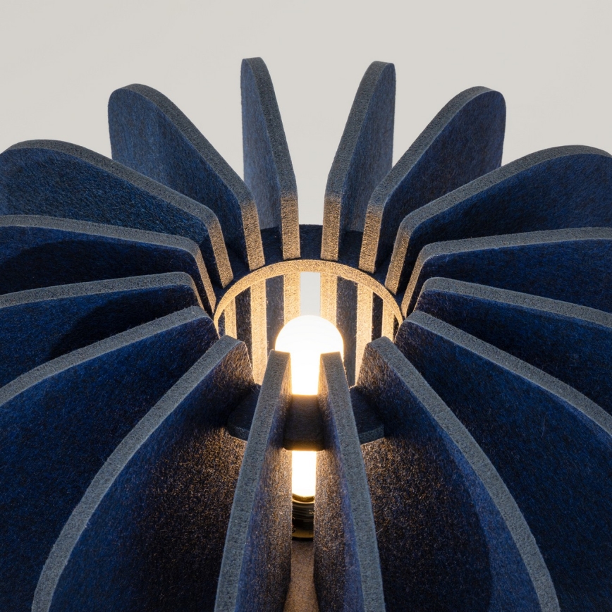 Golvlampa MULA 1xE27/15W/230V blå