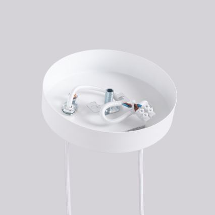 Taklampa ARCHE med vajer, 2xG9/8W/230V, vit