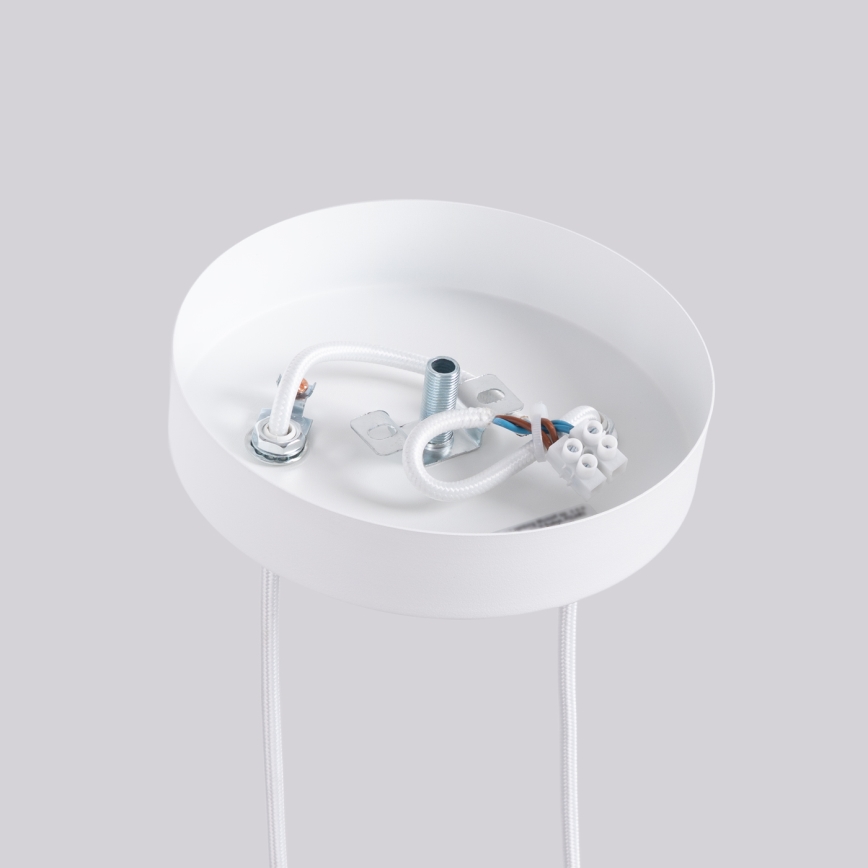 Taklampa ARCHE med vajer, 2xG9/8W/230V, vit