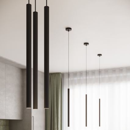 Pendellampa med kabel ARCHE, 2 x G9, 8 W, 230 V, svart