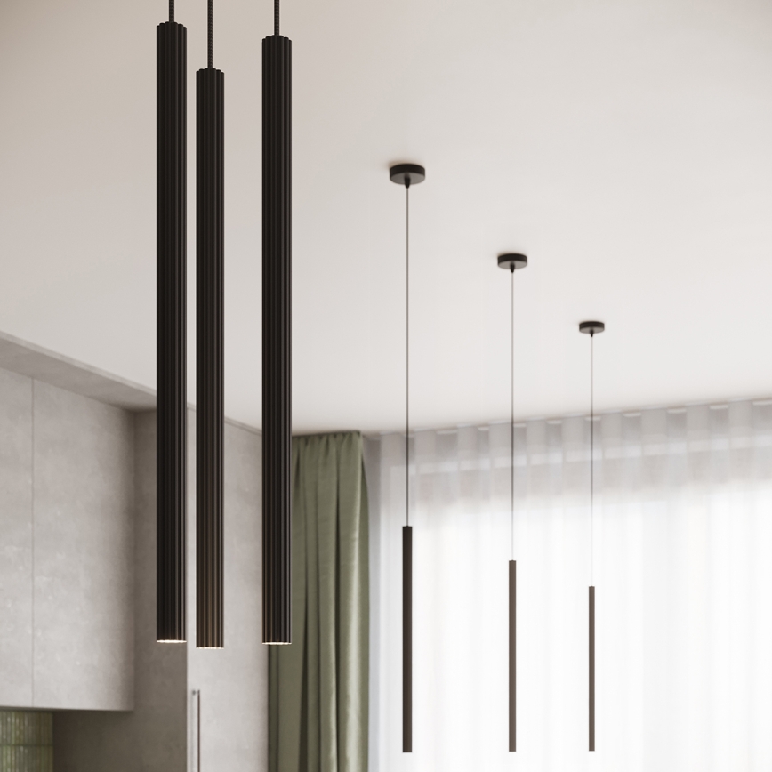 Pendellampa med kabel ARCHE, 2 x G9, 8 W, 230 V, svart