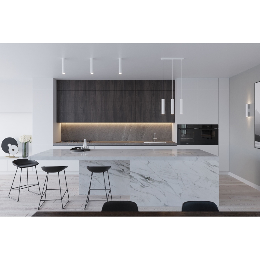 Pendellampa LAGOS 2xGU10/10W/230V vit