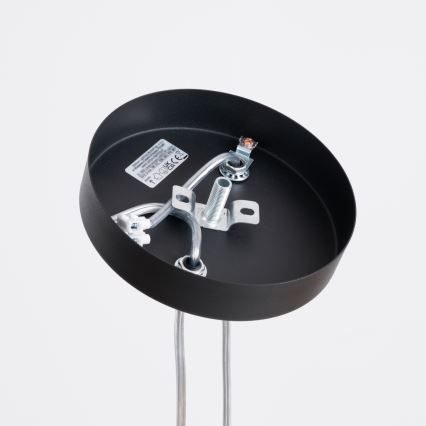 Pendellampa på kabel LAGOS 2xGU10/10W/230V svart