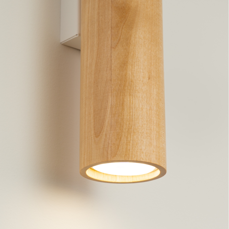 Vägglampa LINO 2xGU10/10W/230V bok