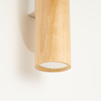 Vägglampa LINO 2xGU10/10W/230V bok
