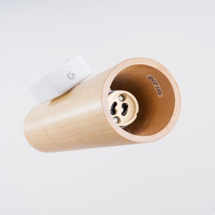 Vägglampa LINO 2xGU10/10W/230V bok