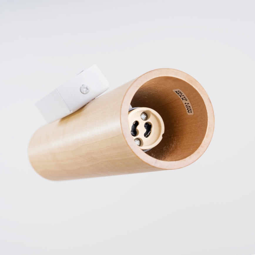 Vägglampa LINO 2xGU10/10W/230V bok