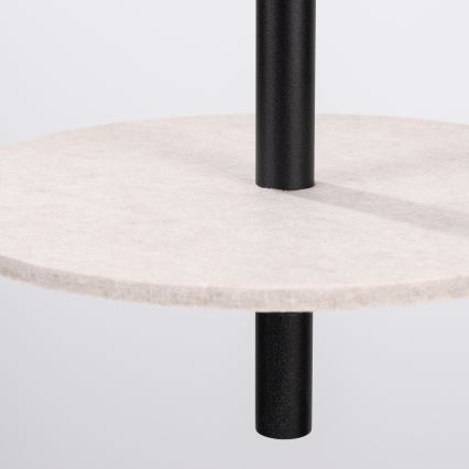 Pendellampa på kabel FELTRO 1xG9/8W/230V svart/krämfärgad