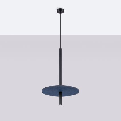 Takpendel FELTRO 1xG9/8W/230V svart/blå