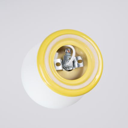 Badrumsvägglampa ZORI 1xG9/8W/230V IP44 gul
