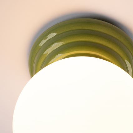 Badrumsvägglampa ZORI 1xG9/8W/230V IP44 grön