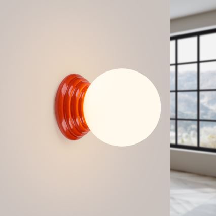Badrumsvägglampa ZORI 1xG9/8W/230V IP44, rosa