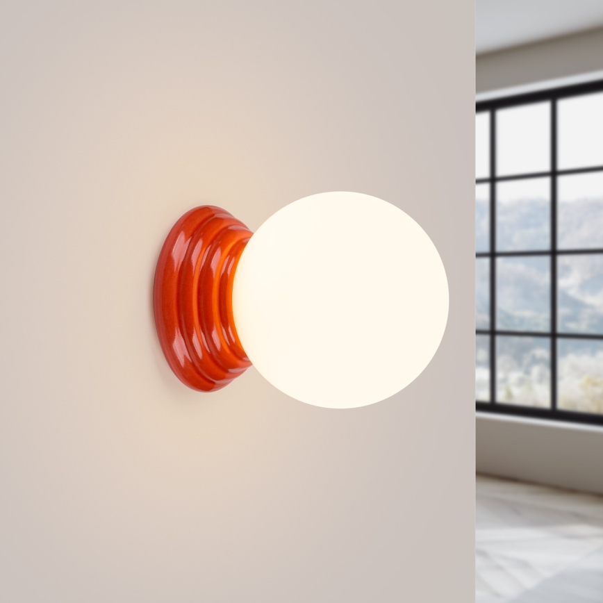 Badrumsvägglampa ZORI 1xG9/8W/230V IP44, rosa