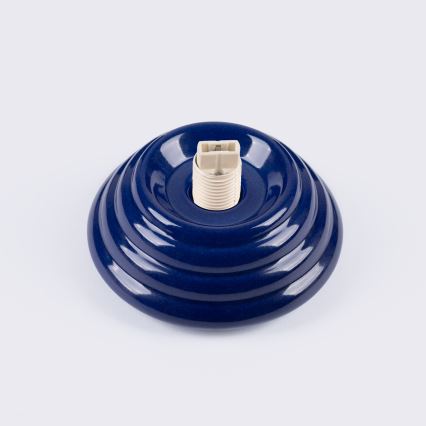 Badrumstaklampa ZORI 1xG9/8W/230V Ø12 cm IP44 blå