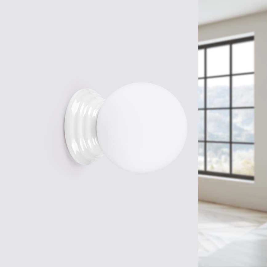 Badrumsvägglampa ZORI 1xG9/8W/230V IP44 vit