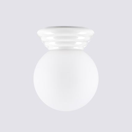 Taklampa för badrum ZORI 1xG9/8W/230V Ø 12 cm IP44 vit