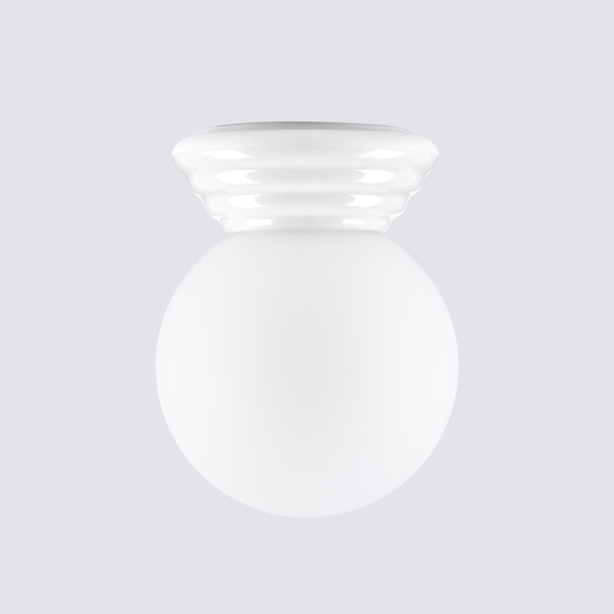 Taklampa för badrum ZORI 1xG9/8W/230V Ø 12 cm IP44 vit