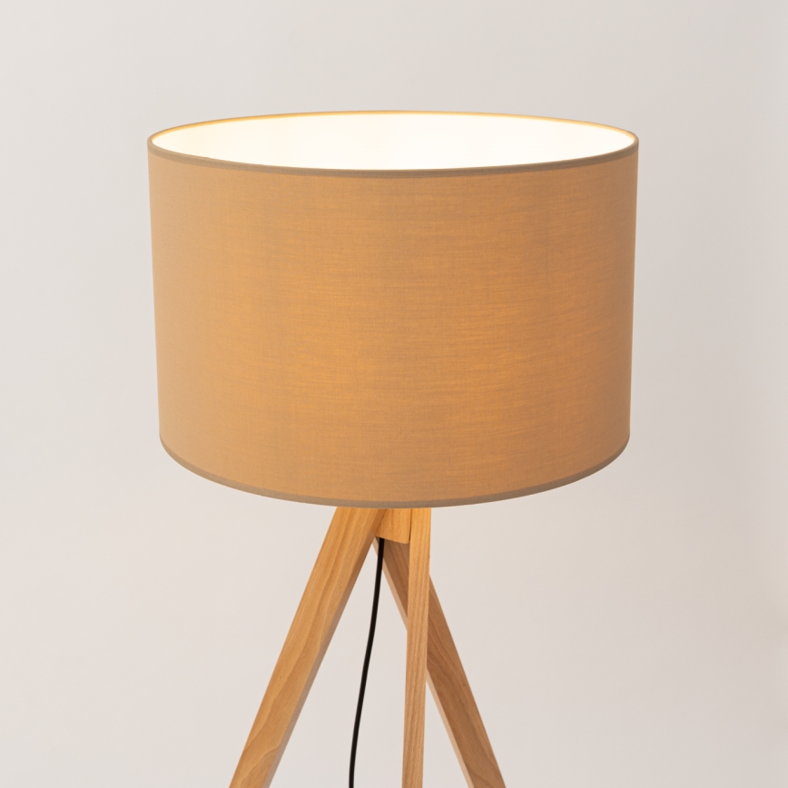 Golvlampa NATT 1xE27/15W/230V taupe
