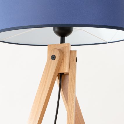 Golvlampa NATT 1xE27/15W/230V blå