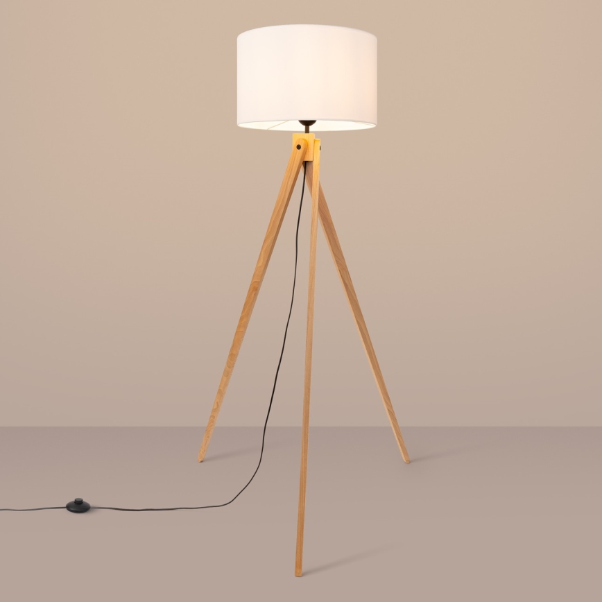 Golvlampa NATT 1xE27/15W/230V vit