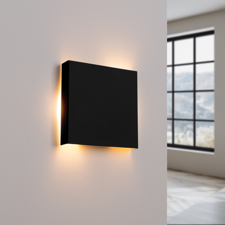 Vägglampa VANTA 2xG9/8W/230V svart