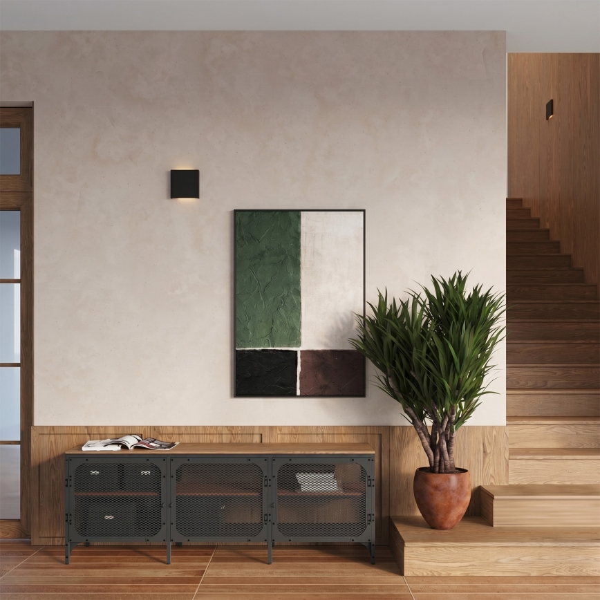 Vägglampa VANTA 2xG9/8W/230V svart