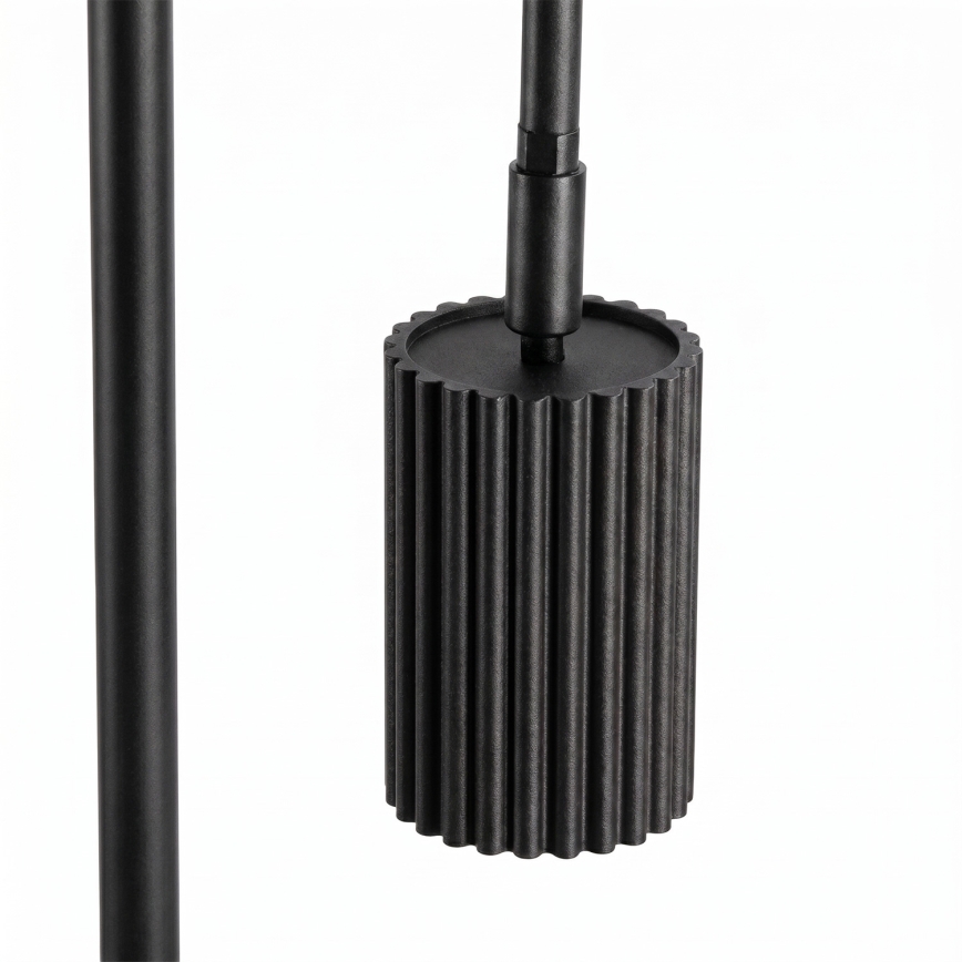 Golvlampa KARBON 1xGU10/10W/230V svart