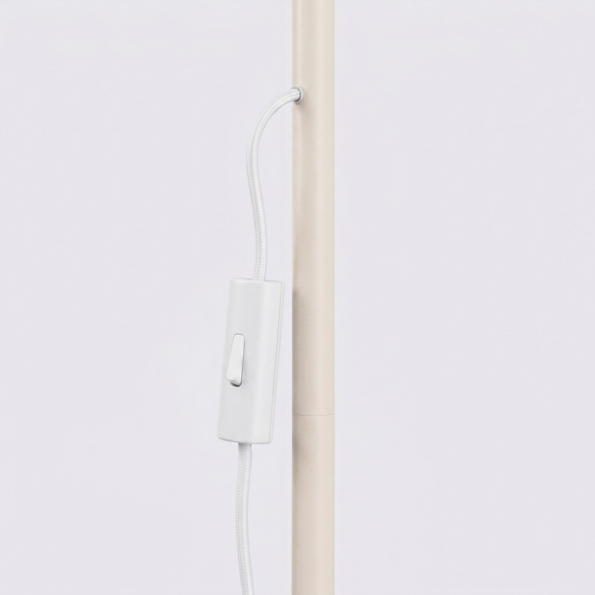 Golvlampa KARBON 1xGU10/10W/230V krämvit