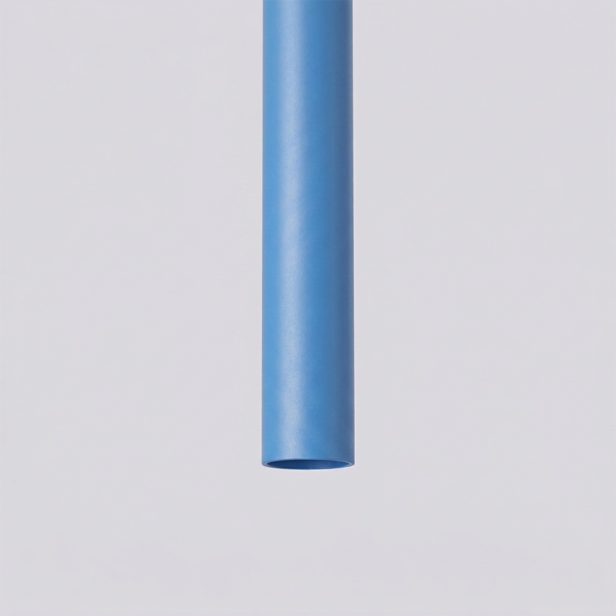 Hänglampa på vajer PASTELO 1xG9/8W/230V blå