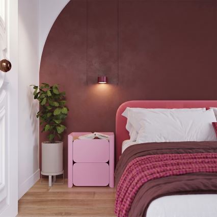 Vägglampa MODO 1xGX53/10W/230V röd